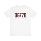 06770 Naugatuck Connecticut Zip Code Unisex Jersey Short Sleeve T-Shirt