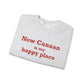 New Canaan Is My Happy Place Unisex Heavy Blend™ Crewneck Sweatshirt