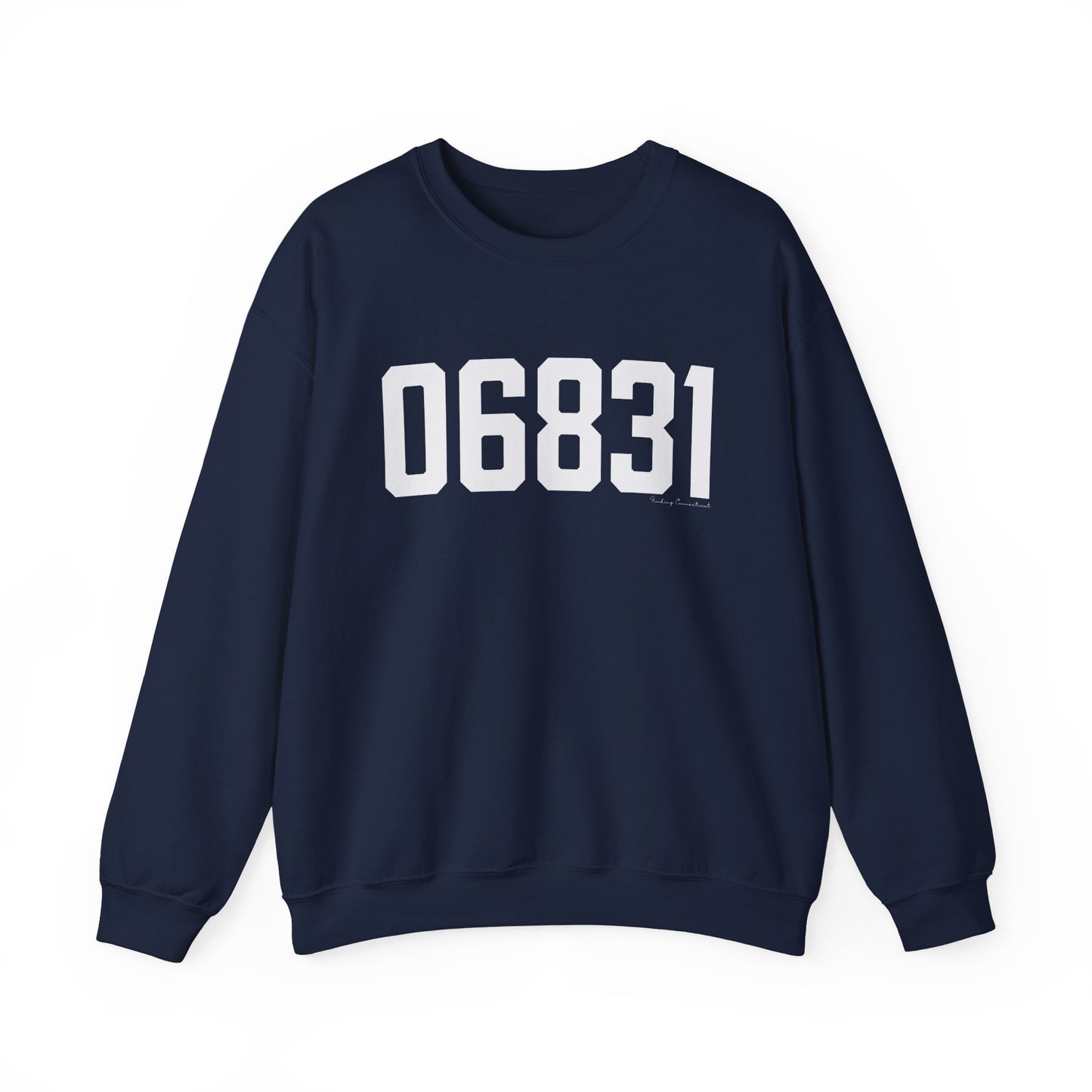 06831 - Greenwich CT Zip Code Unisex Heavy Blend™ Crewneck Sweatshirt