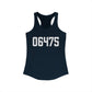 06475 Old Saybrook CT Zip Code Women's Ideal Racerback Tank Top
