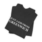 Just a kid from Greenwich Unisex Jersey Short Sleeve T-Shirt