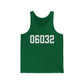 06032 - Farmington CT Zip Code Unisex Jersey Tank Top