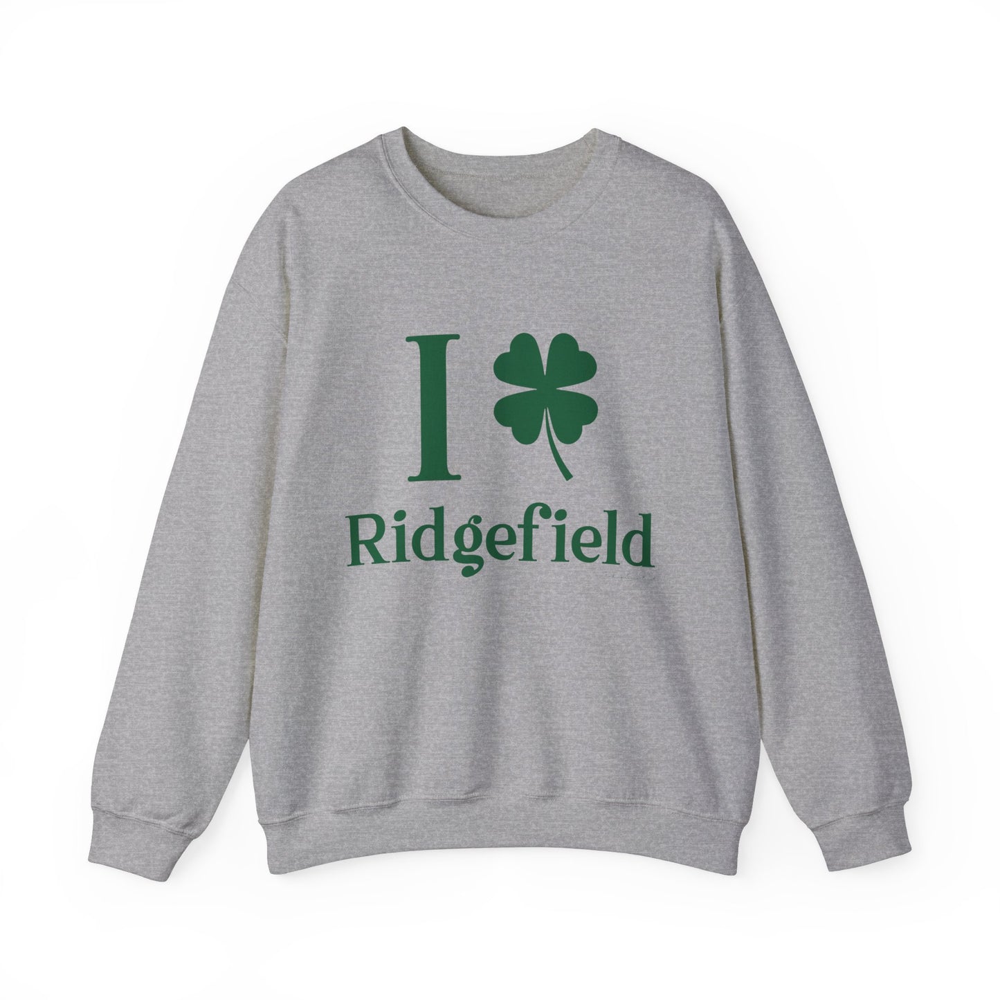 I Clover Ridgefield (Green) Unisex Heavy Blend™ Crewneck Sweatshirt