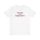 Granby is My Happy Place Unisex Jersey Short Sleeve T-Shirt
