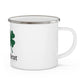 I Clover Connecticut Enamel Camping Mug