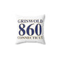 Griswold 860 Connecticut Spun Polyester Square Pillow