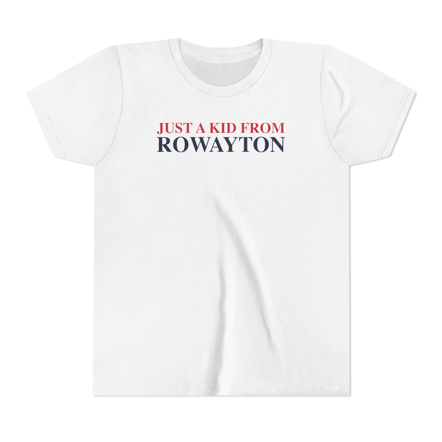 Just a kid from Rowayton Youth Short Sleeve T-Shirt