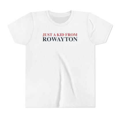 Just a kid from Rowayton Youth Short Sleeve T-Shirt