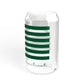 Plainville Connecticut St. Patrick’s Day Flag Sipper Glass, 16oz