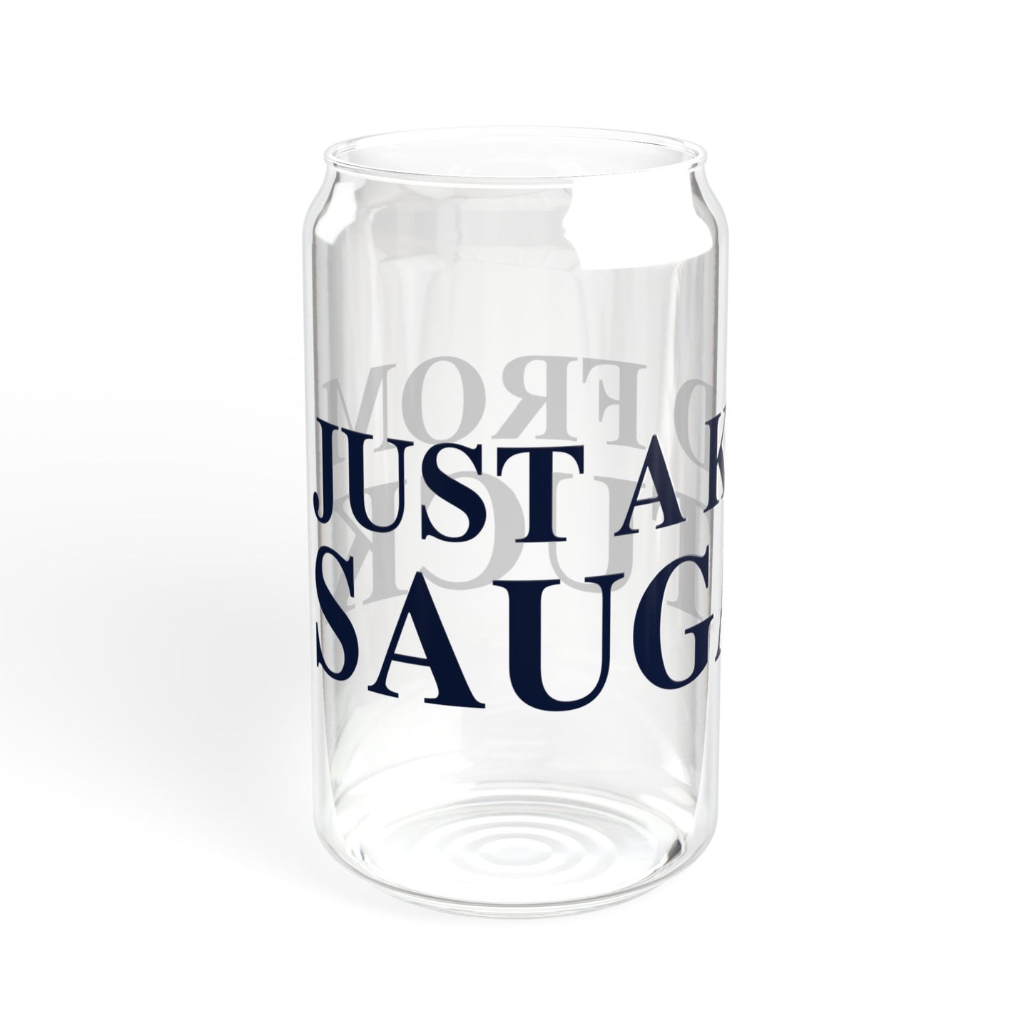 Just a kid from Saugatuck Sipper Glass, 16oz