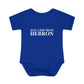 Just a kid from Hebron Infant Baby Rib Bodysuit
