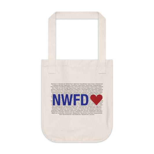 New Fairfield Love Organic Canvas Tote Bag