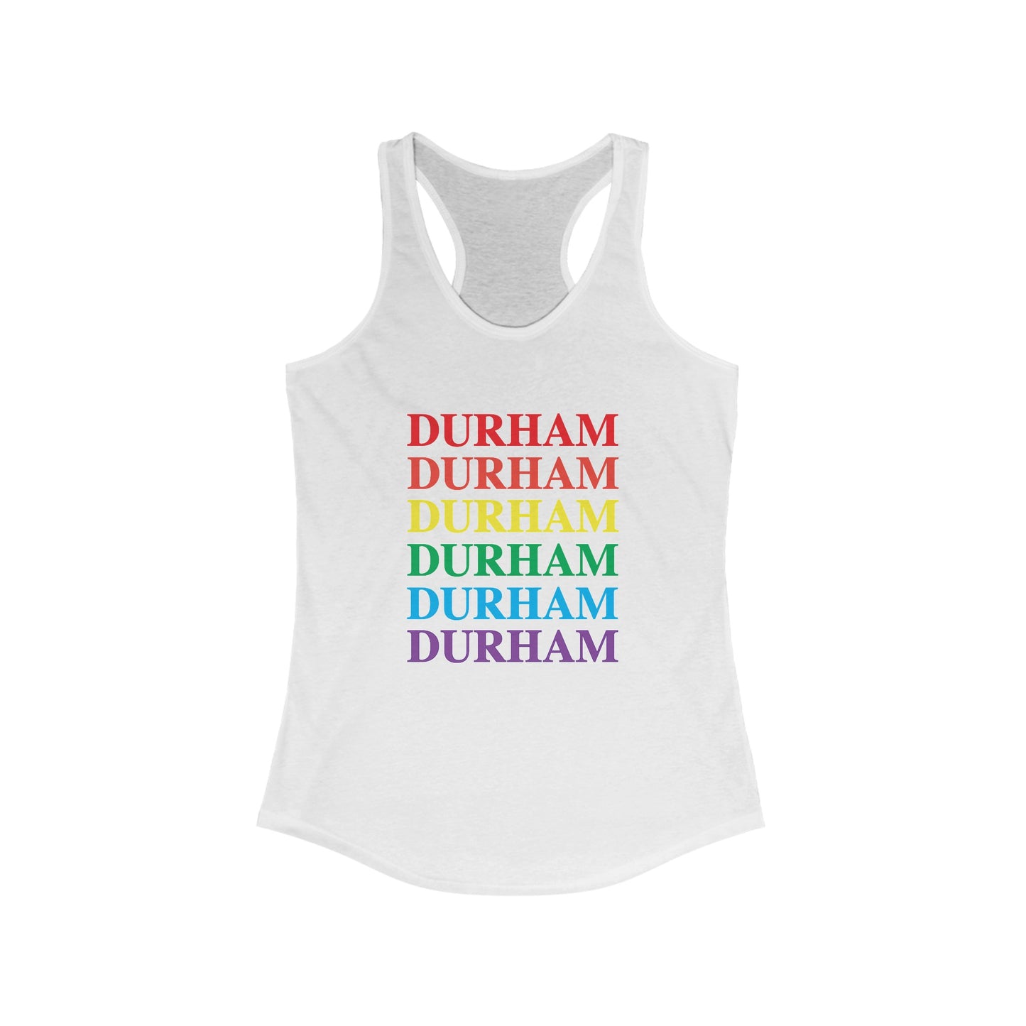 Durham Pride Women's Ideal Racerback Tank