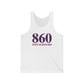 860 West Hartford Red White & Blue Unisex Jersey Tank Top