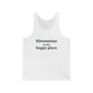 Silvermine is My Happy Place Unisex Jersey Tank Top
