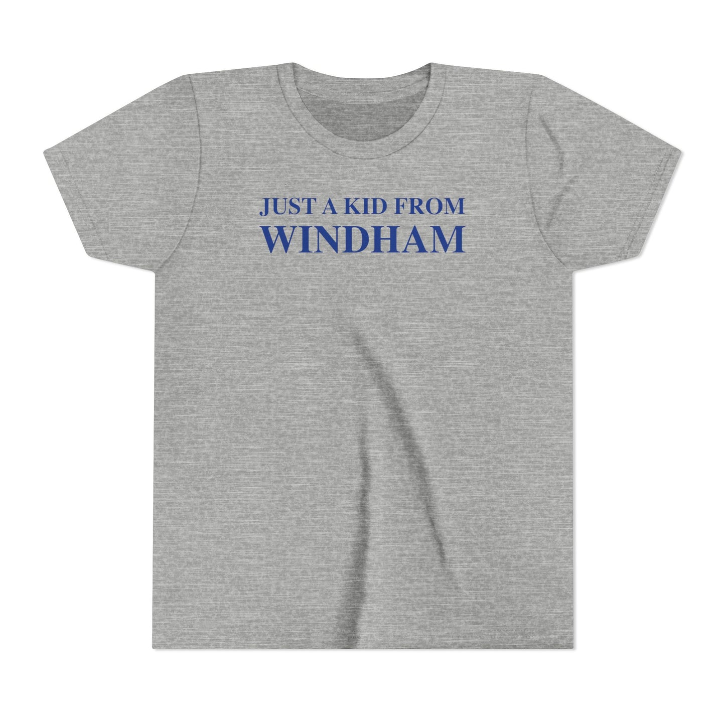 Just a kid from Windham Youth Short Sleeve T-Shirt