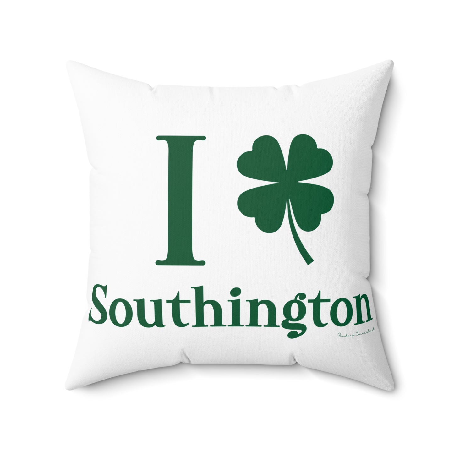 I Clover Southington Spun Polyester Square Pillow