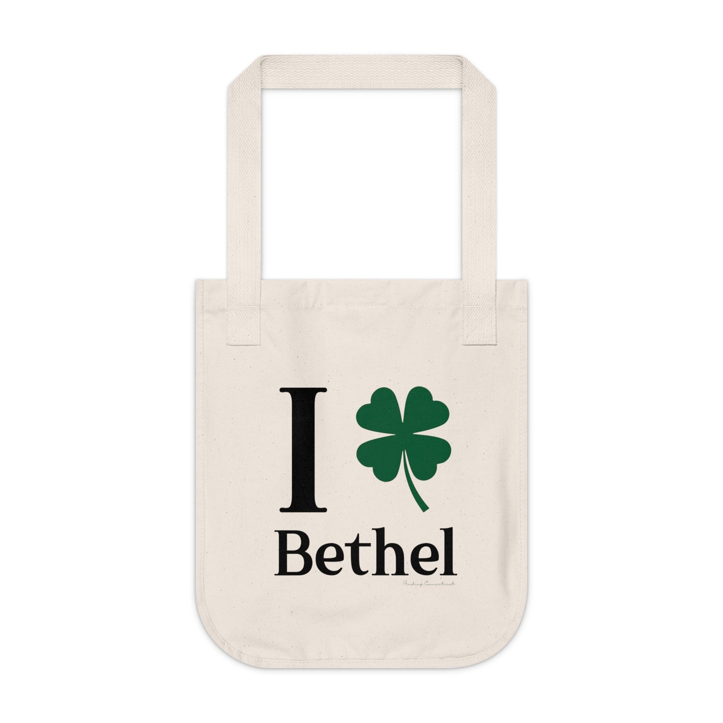 I Clover Bethel Organic Canvas Tote Bag