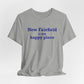 New Fairfield Is My Happy Place Unisex Jersey Short Sleeve T-Shirt