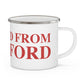 Just a kid from Stratford Enamel Camping Mug
