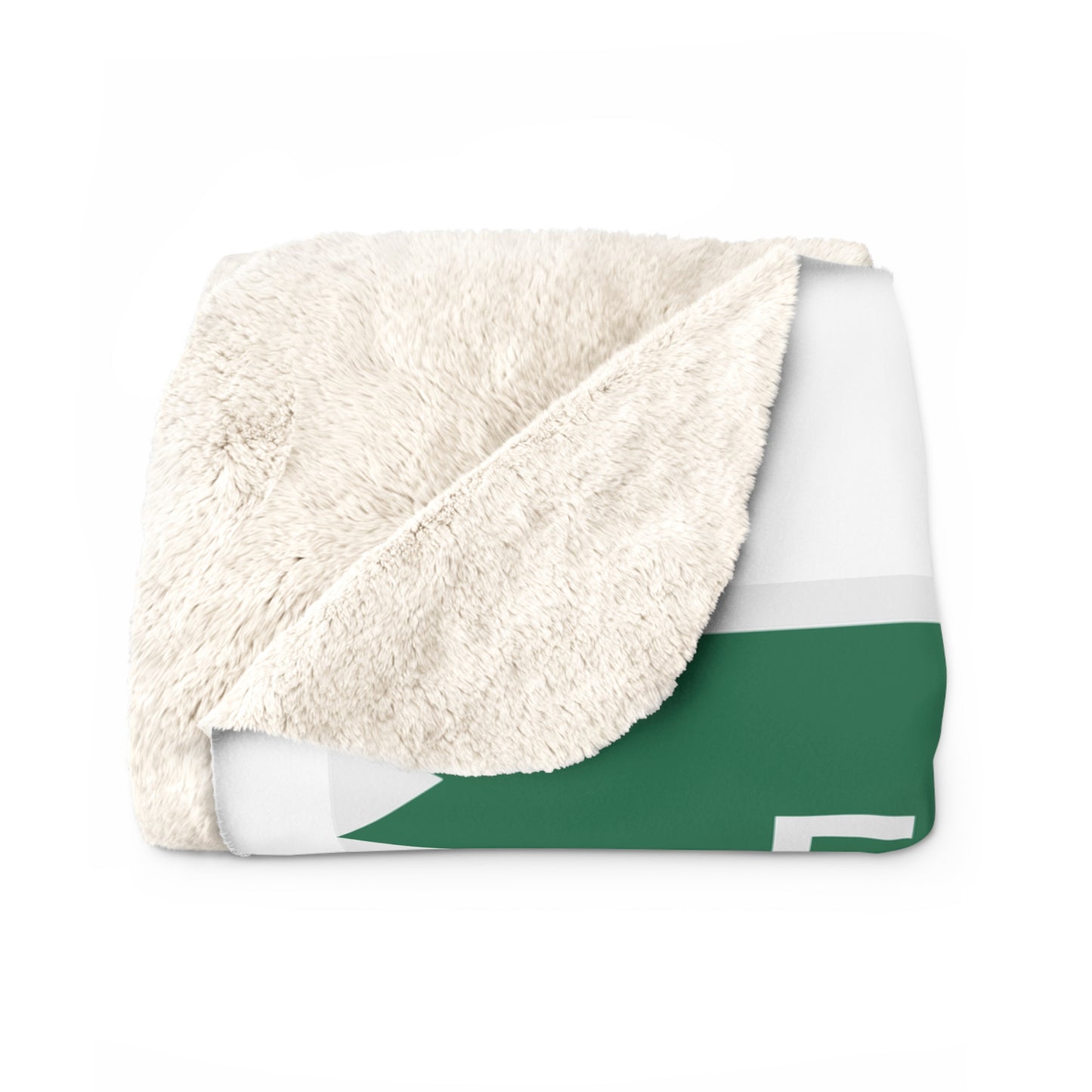 Vintage Merritt Parkway Exit 40 A-B Sign Sherpa Fleece Blanket