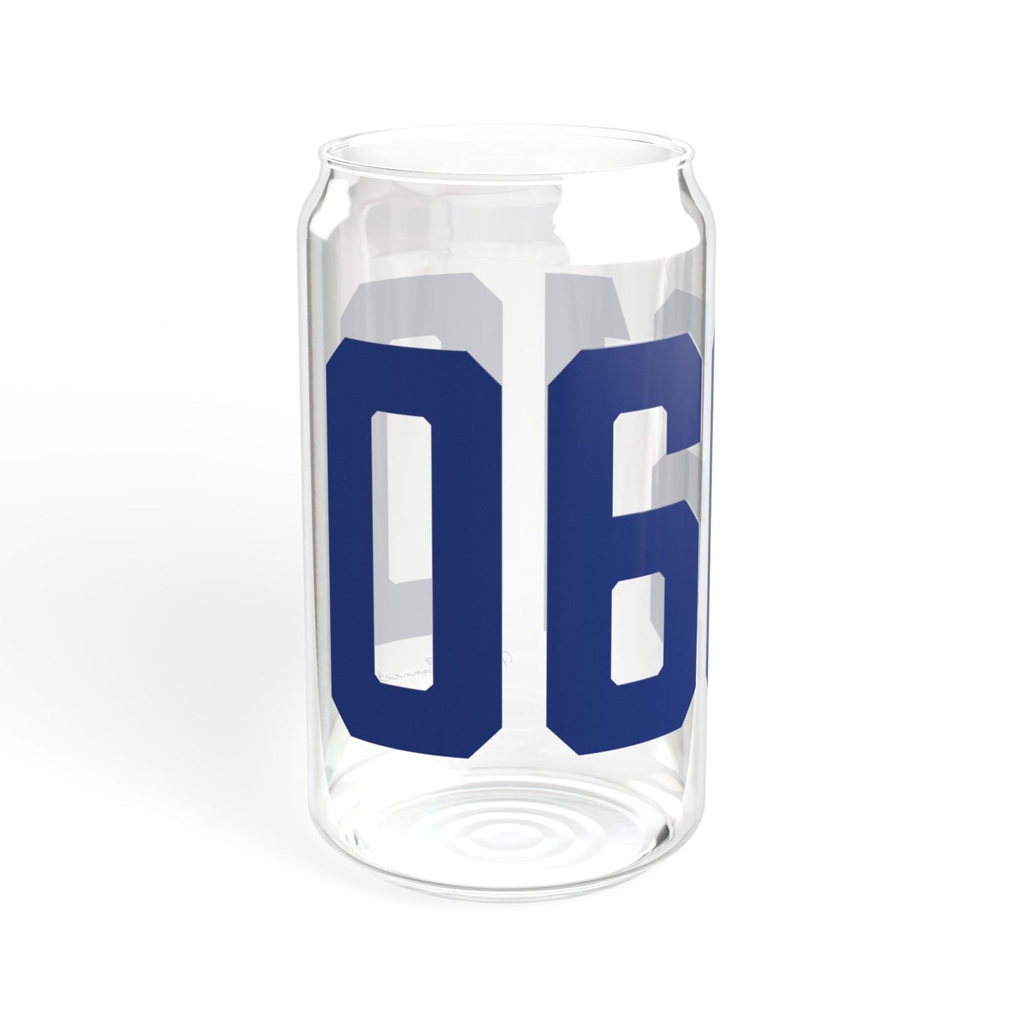 06610  Bridgeport Connecticut Zip Code  Sipper Glass, 16oz