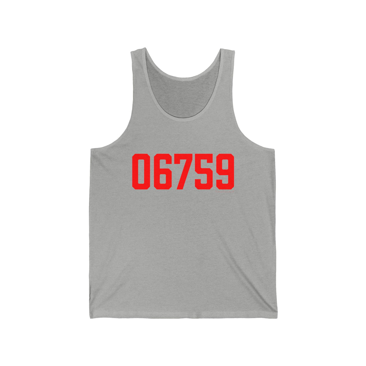 06759 Litchfield Connecticut Zip Code Unisex Jersey Tank Top