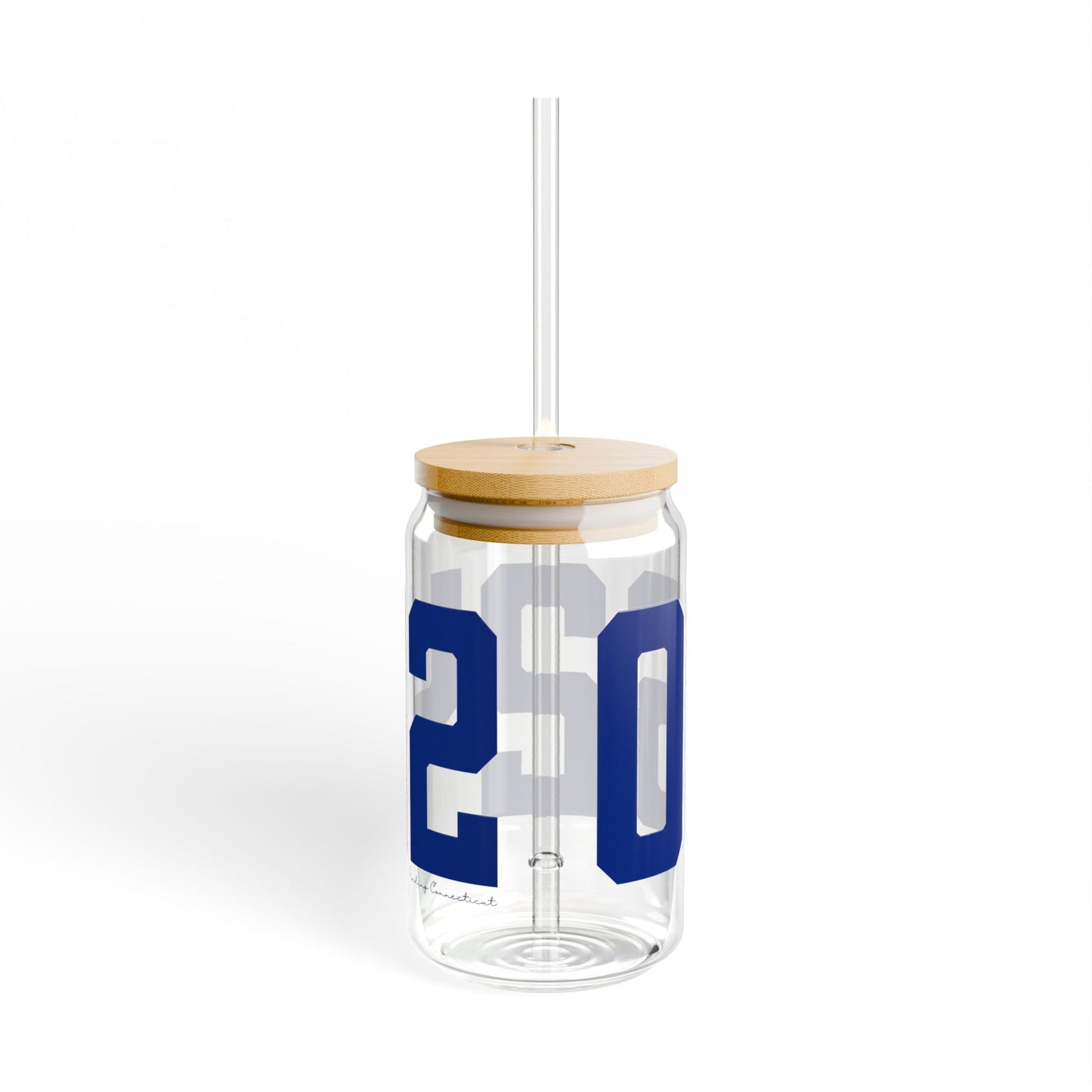 06242 Eastford Connecticut Zip Code Sipper Glass, 16oz