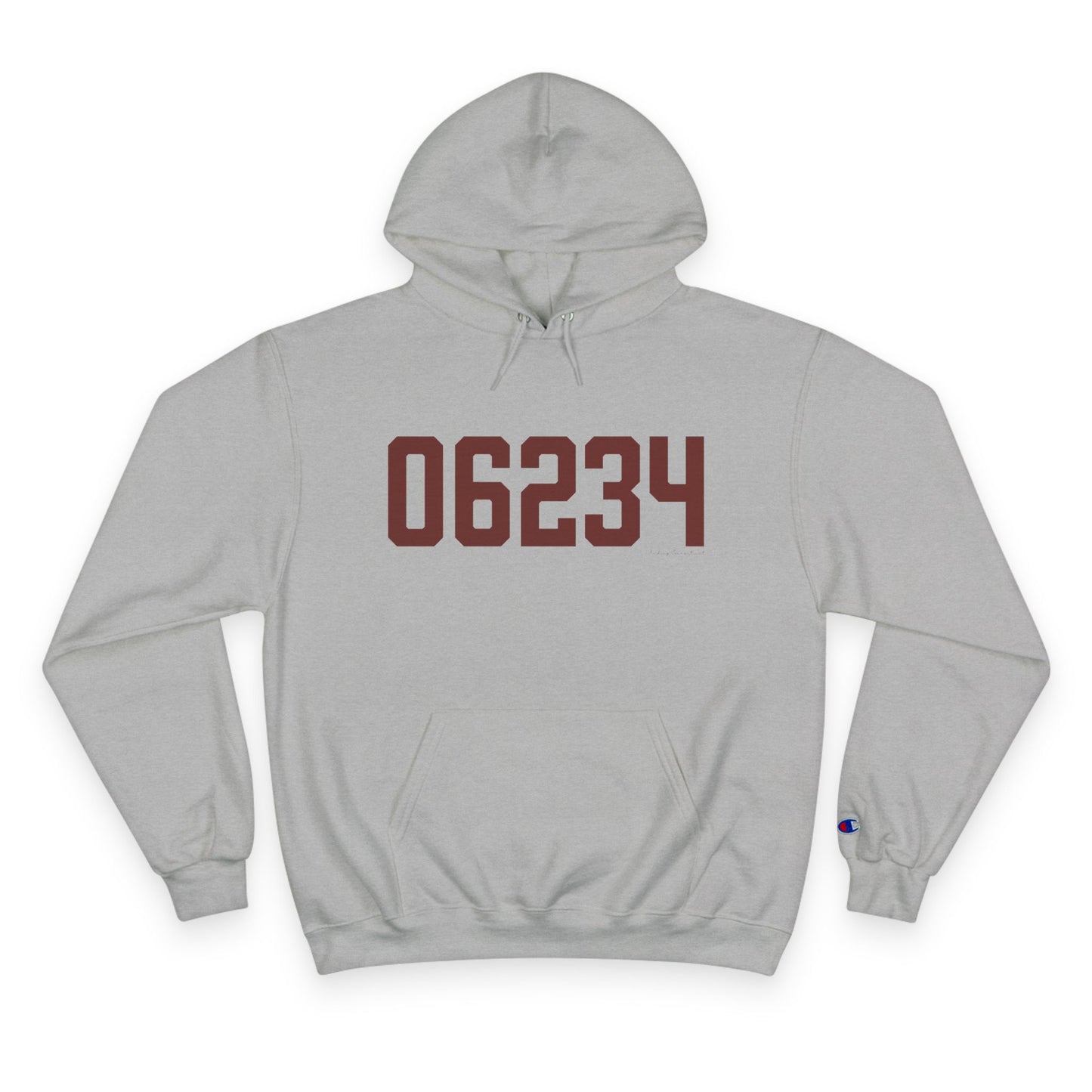 06234 Brooklyn Connecticut Zip Code Champion Hoodie