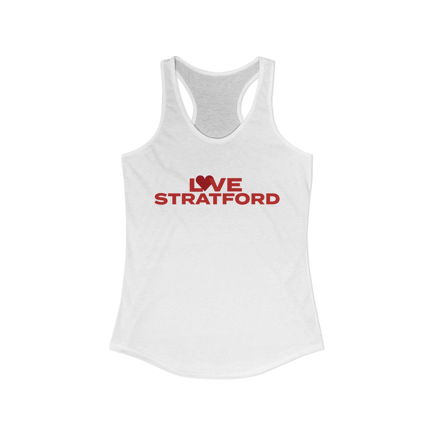 Love Stratford Women's Ideal Racerback Tank Top