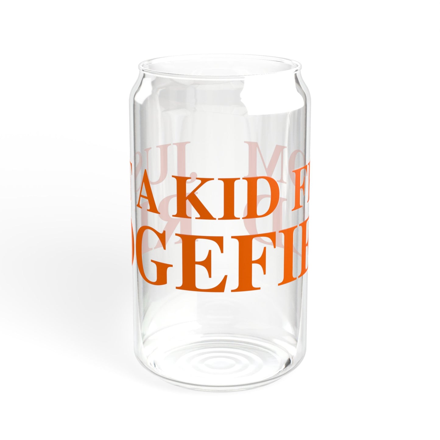 Just a kid from Ridgefield  Sipper Glass, 16oz