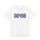 06498 Westbrook Connecticut Zip Code Unisex Jersey Short Sleeve T-Shirt