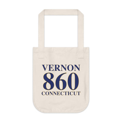 Vernon 860 Connecticut Organic Canvas Tote Bag