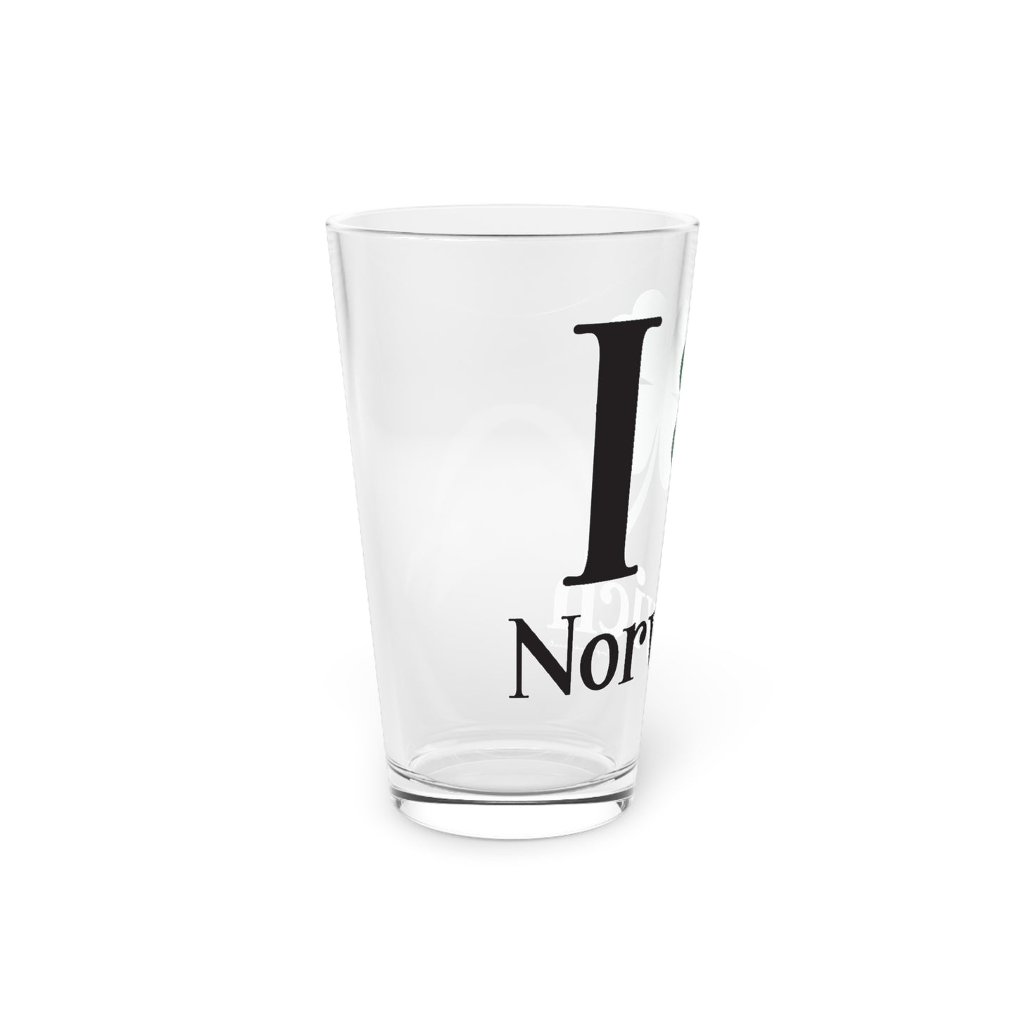I Clover Norwich Pint Glass, 16oz