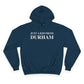 Just a kid from Durham Champion Hoodie
