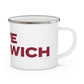 Love Greenwich Enamel Camping Mug