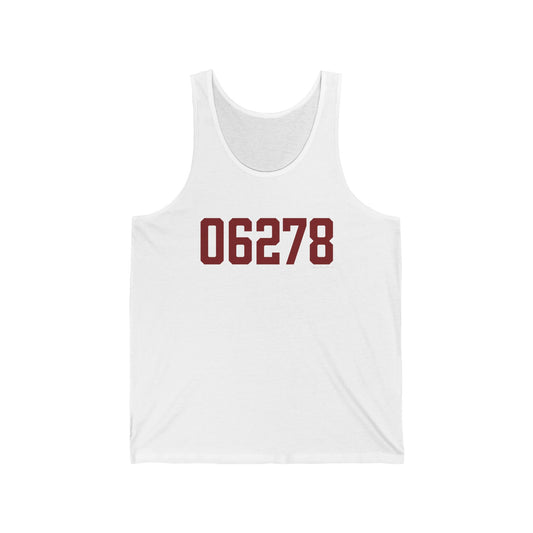 06278 Ashford Connecticut Zip CodeUnisex Jersey Tank Top