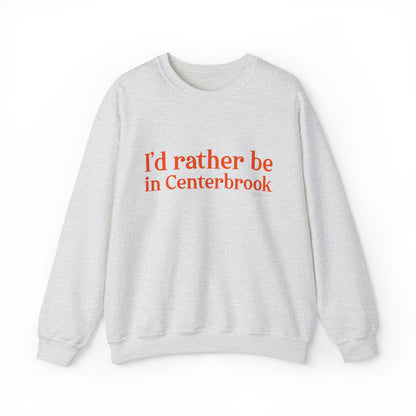 I'd rather be in Centerbrook Unisex Heavy Blend™ Crewneck Sweatshirt