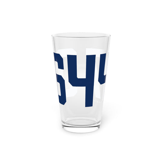 06447 Marlborough Connecticut Zip Code Pint Glass, 16oz