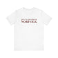Just a kid from Norfolk Unisex Jersey Short Sleeve T-Shirt
