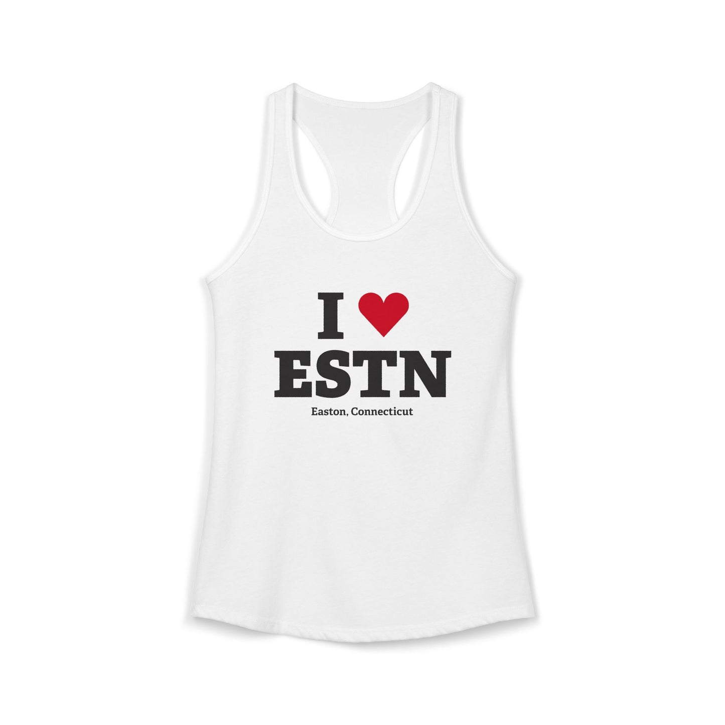 I Heart ESTN Women's Ideal Racerback Tank Top