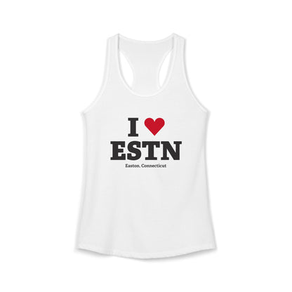 I Heart ESTN Women's Ideal Racerback Tank Top