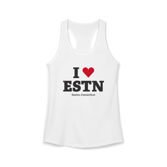 I Heart ESTN Women's Ideal Racerback Tank Top