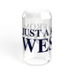 Just a kid from Weston Sipper Glass, 16oz