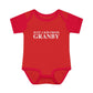 Just a kid from Granby Infant Baby Rib Bodysuit