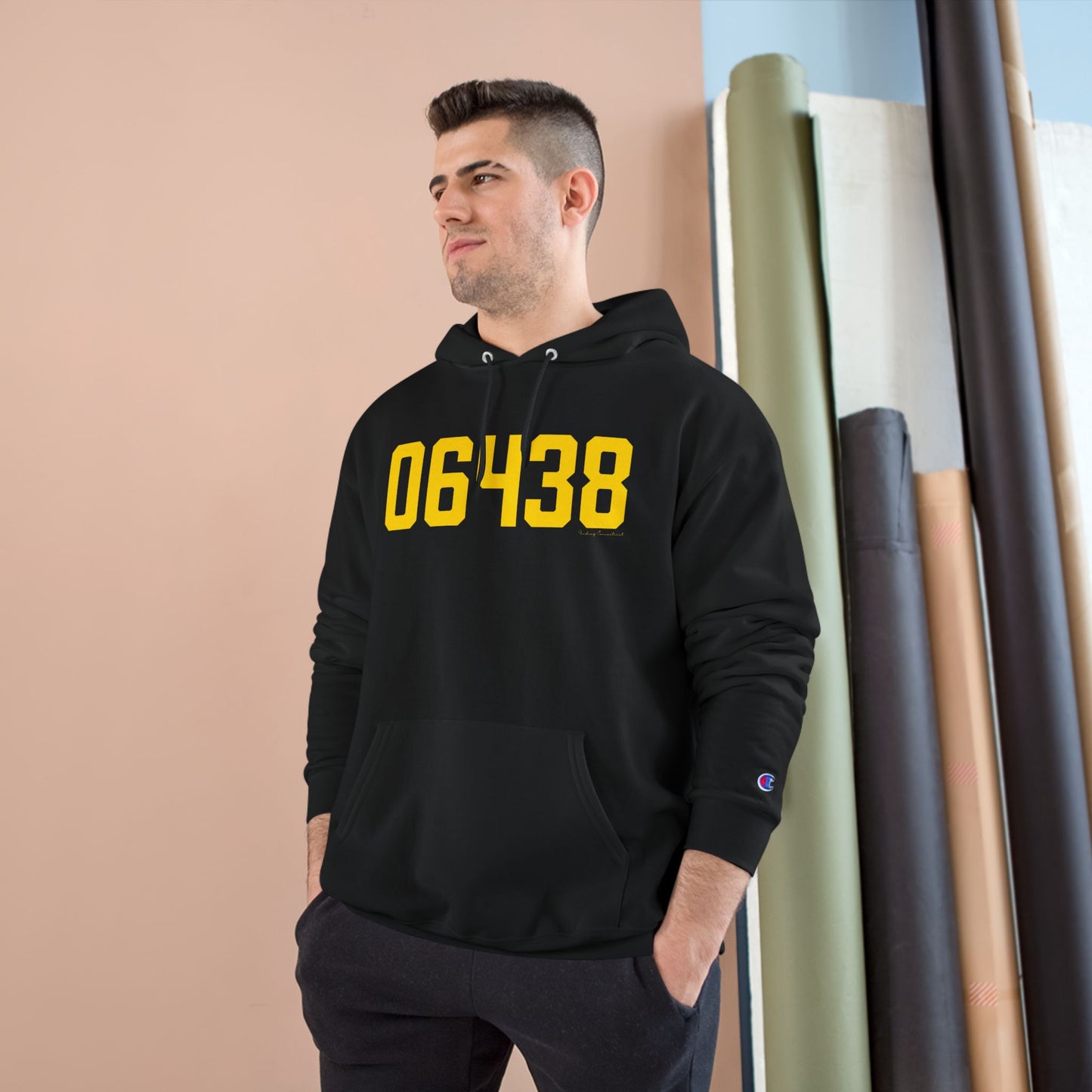 06438 Haddam Connecticut Zip Code Champion Hoodie