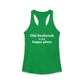 Old Saybrook is My Happy Place Women's Ideal Racerback Tank Top