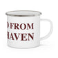 Just a kid from North Haven Enamel Camping Mug