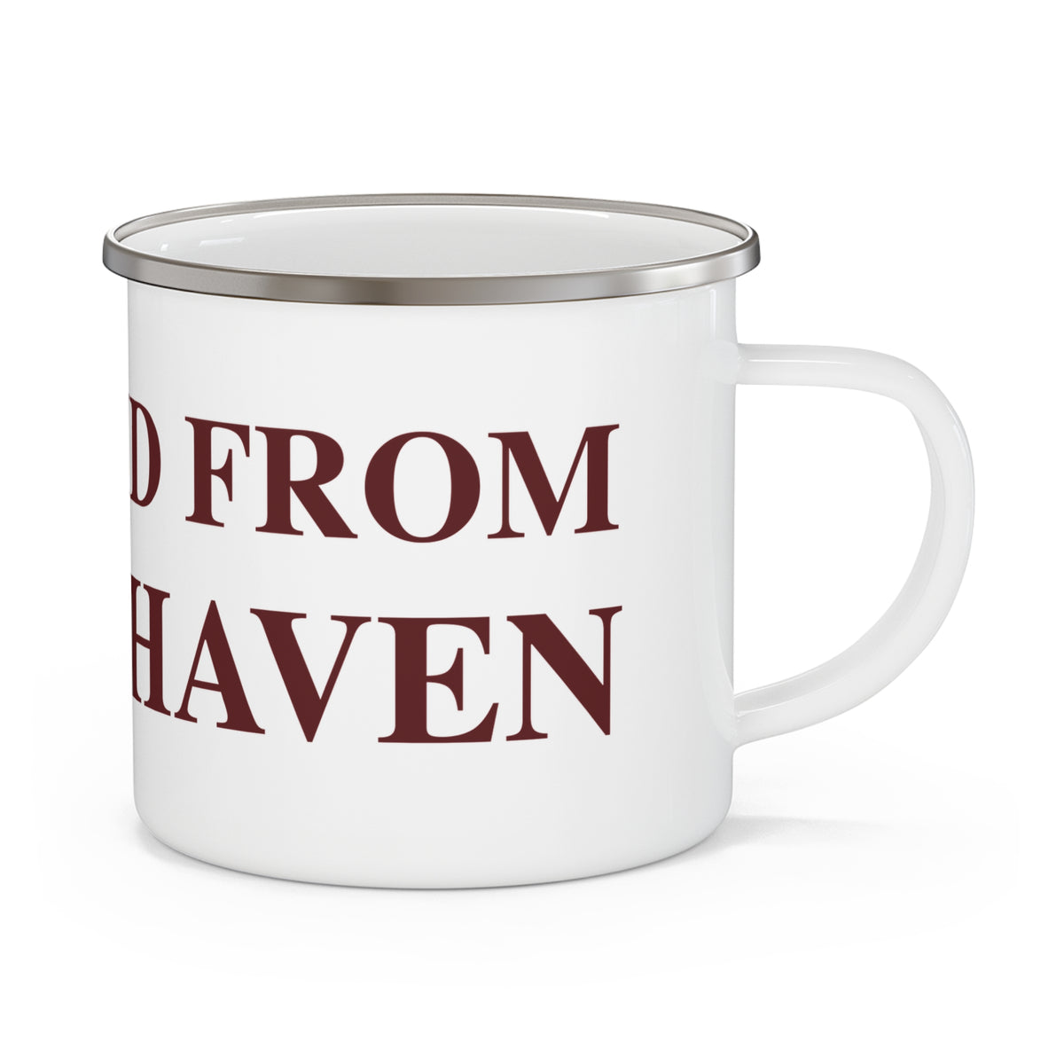 Just a kid from North Haven Enamel Camping Mug