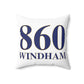 860 Windham Spun Polyester Square Pillow